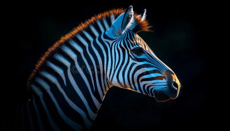 A running zebra herd.